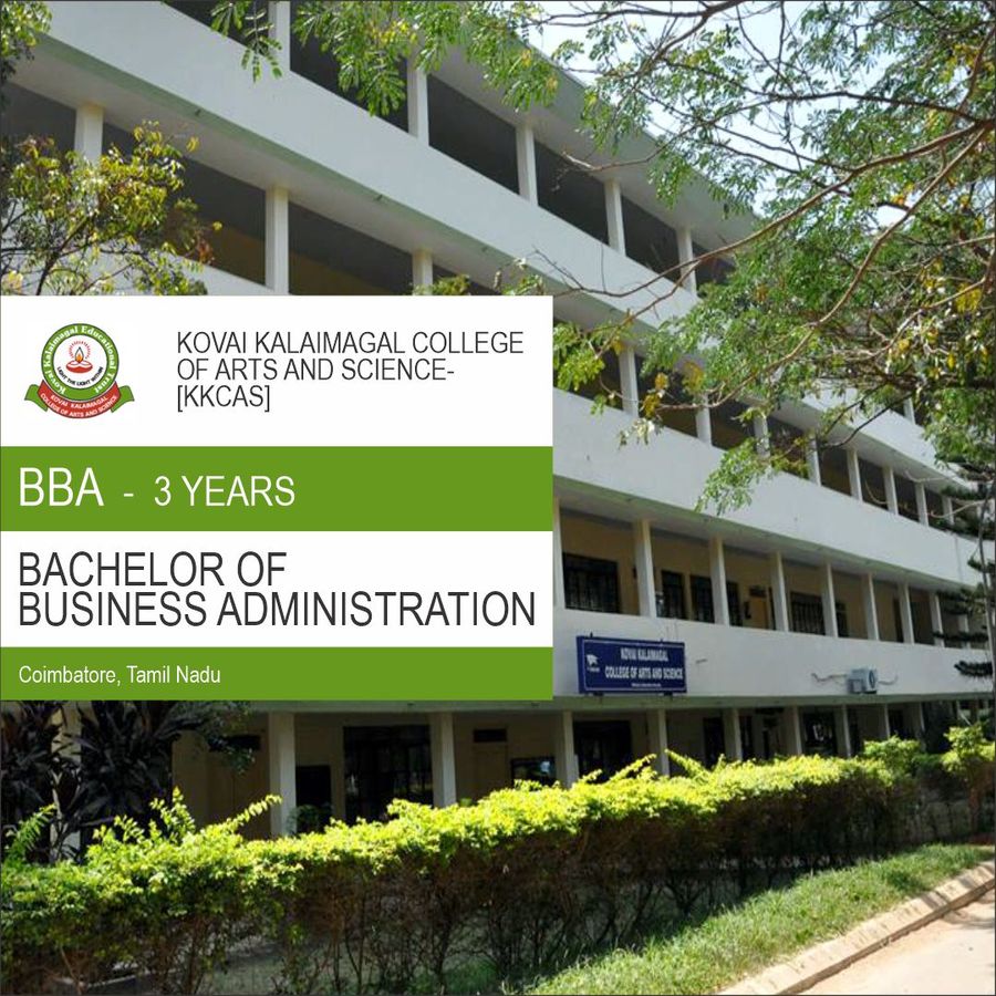BACHELOR OF BUSINESS ADMINISTRATION [BBA] (CA) at Kovai  Kalaimagal Colllege of  Arts  And Science, Coimbatore